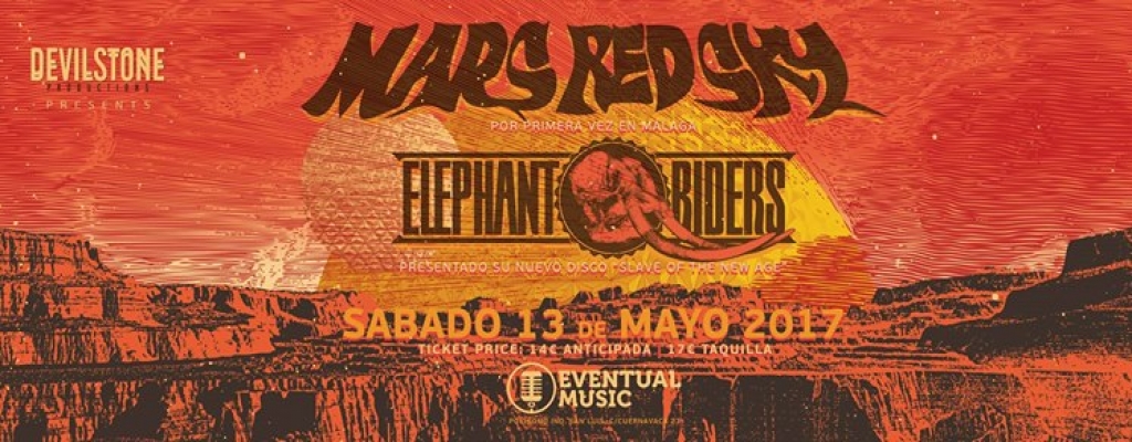 ELEPHANT RIDERS + MARS REDSKY